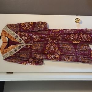 Anthropology Bohemian dress